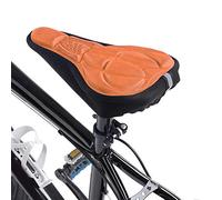 RASTKY Housse de Selle Souple pour Vélo MountainRoad Comfort3D - Respirante et Expérience de Conduite Améliorée (Orange)