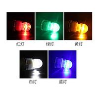 RASTKY Indicateur Lumineux de Pêche sous-Marine à LED de Haute qualité, Alarme D'appât, Pointe de Clamp/Holder, Alarme D'appât de Poisson pour la Pêche, Idéal pour Les Amateurs de de Nuit (Rouge)