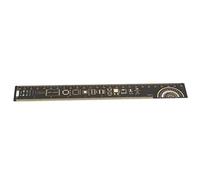 RASTKY Ingénieurs électroniques de la Direction de la Carte de Circuit imprimé, Outil de Mesure Multifonctionnel de 10 Cm de 10 Cm avec Angle d'Angle et Espacement des Broches IC