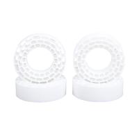 RASTKY Inserts de Pneu en Silicone de 1,55 Pouces Inserts de Pneu de Roue de 1,55 Pouces Preuve de l'eau Double Couche Creuse en Silicone Souple Remplisseurs Intérieurs de Accessoires de Voiture RC