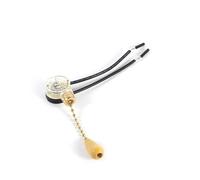 RASTKY Interrupteur à Tirette Vintage Universel et Durable pour Lampes Murales, Ensemble de 4 Pièces pour la Décoration de la Maison