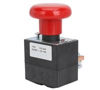 RASTKY Interrupteur D'arrêt D'urgence Remplacement de L'interrupteur à Bouton-poussoir D'urgence Durable pour Chariot élévateur électrique Albright Opération Facile pour les Travailleurs de (250A)