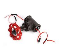 RASTKY Interrupteur de Valve D'arrêt de Lampe Vintage en Fer de Style Rétro, Facile à Utiliser, Durable et Robuste, adapté aux Lampes de Plomberie et à L'éclairage Rétro