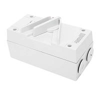 RASTKY Interrupteur D'isolation Manuel étanche à la Poussière, Interrupteur triphasé à 4 étages Résistant aux UV pour Fournitures Industrielles, Facile à Installer, 1 X 14 X Accessoires (CF-4P35A)