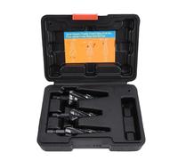 RASTKY Jeu de Forets étagés en Spirale en Acier Rapide Durable, 4 Forets à Cannelures pour Métal, Bois et Plastique 1/8-1/2 /4-3/3/16-7/8 Pouces pour les Professionnels de la Rénovation