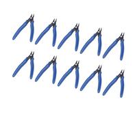 RASTKY Jeu de Pinces Diagonales, 10 Pièces de Pinces Coupantes Incisives en Acier à Haute Teneur en Carbone pour Câble en Plastique, Buse D'eau électronique de qualité Industrielle