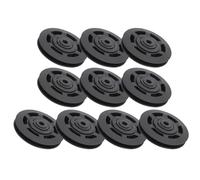 RASTKY Jeu de Roues de Poulie à Roulement en Nylon Durable de 95 Mm pour équipement de Fitness, Pièces de Rechange pour Salle de Sport avec une Plus Grande sécurité, 10 Pièces Recommandées pour un
