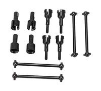 RASTKY Joint de Coupelle de Différentiel RC, Arbre d'entraînement RC Dogbones A949 A959 A969 A979 K929 et Voiture 1/18, Adaptateur d'os de Chien en Alliage 'Aluminium, Axe de Joint de Coupelle de