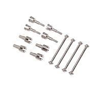 RASTKY Joint de Coupelle de Différentiel RC, Arbre d'entraînement RC Dogbones A949 A959 A969 A979 K929 et Voiture 1/18, Adaptateur d'os de Chien en Alliage 'Aluminium, Axe de Joint de Coupelle de