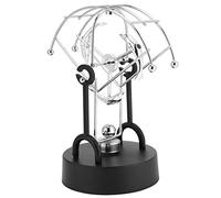 RASTKY Jouet de Sculpture de Bureau Scientifique, Dispositif de Balançoire à Mouvement Perpétuel en Métal au Design Unique, Sûr et Lisse, Environ 11 X 11 X 19 Cm, Excellent Cadeau pour Les Amis/la