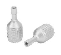 RASTKY Joystick UAV en Alliage D'aluminium, Conception Ergonomique, Résistant à l'usure pour Mini 3 Pro, Bâtons de Télécommande de Drone Argentés