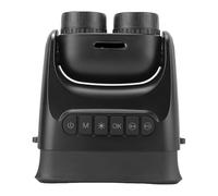 RASTKY Jumelles à Zoom Numérique 15x, Enregistrement Vidéo 4K UHD, Images 48mp, Objectif Rabattable à 180 °, écran de 4 Pouces pour L'observation des Oiseaux en Camping (sans Carte mémoire)