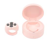 RASTKY JX05S Ring Phone Remote Portable App Page Turner 10M Contrôle Anneau de Défilement Clicker pour Téléphone Tablette Caméra pour Lecture Vidéo Retardateur Télécommande ABS 90g (Pink)