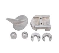 RASTKY Kit D'anodes en Aluminium, Ensemble de Protection Durable pour MerCruiser Mr Alpha One 1984-1990, Rappel d'entretien du Bateau pour l'environnement d'eau de Mer