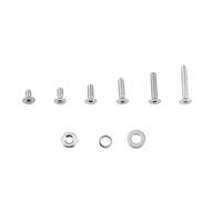 RASTKY Kit D'assortiment D'écrous et de Boulons Durables en Acier Inoxydable 304, Ensemble de Fixations de 600 Pièces pour la Fixation de Construction dans L'assemblage de Navires (C : Tête plate)