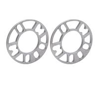 RASTKY Kit de 2 Cales D'espacement de Roue de qualité Supérieure de 10 Mm D'épaisseur, Cale D'espacement de Roue Universelle en Alliage D'aluminium à 4 et 5 Goujons, Conçue pour Un Dégagement