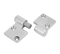 RASTKY Kit de Charnières de Porte Gauche et Droite en Acier Inoxydable, 2 Pièces, 90x38mm, pour Pont de Bateau, adapté aux Applications Marines, Haute qualité