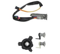 RASTKY Kit de Cylindre de Serrure de Véhicule Haut de Gamme avec Serrure de Porte de Commutateur D'allumage pour 206 adapté pour Citroën C2, Kit de Remplacement de Plug and Play pour un Démarrage