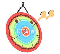 RASTKY Kit de Jouets de Lancer de Hache en Caoutchouc, Intérieur et Extérieur, Jouet Doux et Léger pour S'amuser, pour Les Enfants de 6 Ans et Plus, pour Les Réunions Entre Amis