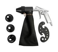 RASTKY Kit de Machine de Sablage Portable, Outil de Sablage Rapide pour la Coupe/rénovation des Détails, Ensemble de 6 Machines de Pneumatique pour les Amateurs de Bricolage (RAST