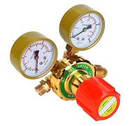 RASTKY Kit de Manomètre Réducteur de Pression en Acétylène pour Soudage au Chalumeau à Gaz - Dispositif de Décompression en Cuivre de Haute qualité pour Usage Industriel (60# acétylène
