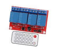RASTKY Kit de Module de Relais Infrarouge à 4 Canaux avec Conception Compacte pour une Installation Facile et une Utilisation Polyvalente, pour Ensemble de Commutateurs de Commande Domotique (24V)