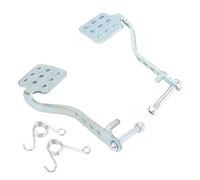 RASTKY Kit de Pédales Antidérapantes Go Kart Pédale D'accélérateur de Frein Durable pour Predator Road Rocket, Installation Facile pour Bricolage Go Kart