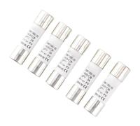 RASTKY Kit de Protection pour Tube à Fusible Photovoltaïque Efficace et Fiable DC 1000 V 10 X 38 Mm pour Prévention des Surcharges de Panneaux/modules Solaires - 5 Pièces (10A)