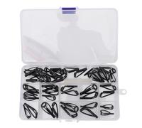 RASTKY Kit de Réparation en Céramique D'embout de Canne à Pêche, en Acier Inoxydable, pour Une Expérience de Pêche Fluide, adapté à Toutes Les Lignes et Tailles de Cannes