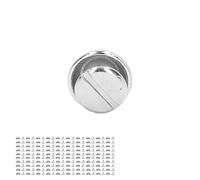 RASTKY Kit de Rivets en Cuir de 8 Mm - 100 Ensembles de Rivets Décoratifs en Métal Galvanisés en Forme de Champignon Rond et de Goujons Tubulaires pour l'artisanat, l'embellissement de Vêtements,