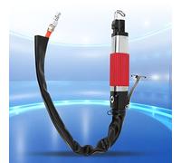 RASTKY Kit de Scie à Air Pneumatique avec Tuyau Silencieux, Course de 4800 B.P.M, Lime à Air de Petite Taille et Légère pour le Sciage des Métaux et le Meulage de Moules, DR-AF10S (1 jeu)