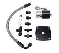 RASTKY Kit de Système de Valve de Décharge à Bobine Rapide Durable, Bobine Turbo Rapide pour la Course Automobile, Matériau en Alliage D'aluminium