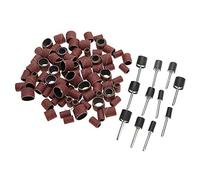 RASTKY Kit de Tambour de Ponçage de Polissage de Haute qualité 102 Pièces avec Bielles pour Machine Rotative, Ensemble D'outils Pratique pour les Amateurs de Bricolage