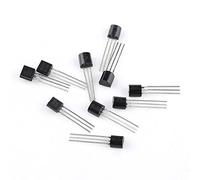 RASTKY Kit de Transistors en Silicium 10 Valeurs Assorties Ensemble de Transistors 2N2907 2N3906 pour les Amateurs D'électronique 200 Pièces