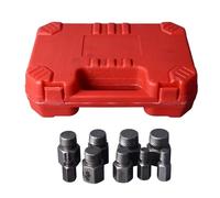 RASTKY Kit D'Extracteur de Vis endommagé, Ensemble D'extracteurs de Boulons de 25 Pièces pour Extracteur de Goujons, Idéal pour Diverses Fixations, matériau: Acier au Chrome Vanadium