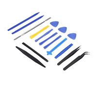 RASTKY Kit d'outils de Réparation électronique - Spudger en Plastique PVC Polyvalent, Barre de Lutte à Ouverture Triangulaire, Twezers Mobile Phone, Tablette, Ordinateur Portable, Réparation de