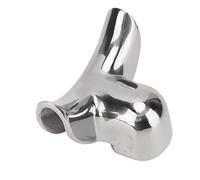 RASTKY La Buse de Dérivation de Poignée de Machine à café en Acier Inoxydable Sûre Détourne Efficacement le Porte-filtre à café pour les Amateurs de Construction de qualité Alimentaire