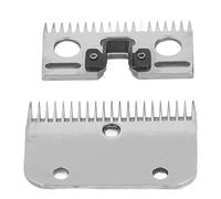 RASTKY Lames de Tondeuse à Cheval à 21 Dents, Haute dureté, Kit de Lames de Tondeuse à Poils d'animaux Résistant à l'usure pour Une Tonte Précise des Animaux à Fourrure épaisse avec 2 X Accessoires