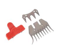 RASTKY Lames de Tondeuse à Laine, Lames de Tondeuse à Mouton Durables en Acier Inoxydable avec Durée de Vie Prolongée pour un Toilettage Facile, pour Moutons, Alpagas, Chèvres