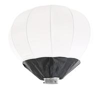 RASTKY Lanterne Pliable, Support de Boîte à Lumière, 65cm, Lumière Douce, Forme Portable, Film Souple, Dégagement Rapide, Diffuseur de à 360 °