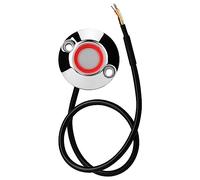 RASTKY Lecteur de Sonde IButton à 4 Fils Contacts Chromés Voyant LED Installation Facile Lecture Écriture Carte clé Dallas Scène Applicable Sécurité Nocturne