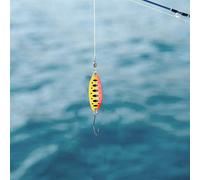 RASTKY Leurres à Truite Hautement Réfléchissants pour la Pêche, Clignotants en Fer Durables pour Truite 3,5 G/3,4 Cm, Pêche à la et à la Perche, Idéal pour la en Ruisseau et en Lac, Différentes