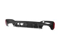 RASTKY Lèvre de Diffuseur de Pare-Chocs Arrière Série 5 G30 G31 G38 M Sport M5 2017-2023, Becquet de Lèvre de Pare-Chocs Arrière en ABS avec Couvercle de Remorquage, Aérodynamique Améliorée (Motif