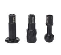 RASTKY Lime Rotative M14, Fraise Rotative en Acier de qualité Supérieure pour la Sculpture sur Bois, Tête de Meulage à Bille pour un Ponçage Efficace, Rainurage du contreplaqué en Bois Massif, 3