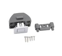 RASTKY Loquet D'armoire en Alliage de Zinc à Bouton Poussoir, Serrure de Tiroir Durable pour Camping-car, Serrure Chromée sans clé pour Placard, 2,4x1,8x1,2 Pouces