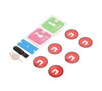 RASTKY Lot de 6 Colles pour Coque Arrière en Plastique de qualité Supérieure pour, Kit de Ruban Adhésif Léger pour Verre Arrière de Montre, adapté aux Propriétaires de Montre 3