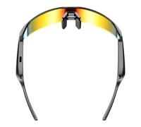 RASTKY Lunettes de Cyclisme Intelligentes avec écouteurs BT, Protection UV400, Longue Durée de Vie de la Batterie pour Les Sports de Plein Air, Cadre Flexible pour la Course à Pied et la Conduite,