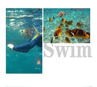 RASTKY Lunettes de Plongée Anti-fuites, Large, étanches pour la Natation, Enfants et Adolescents, Acier Inoxydable, PVC (Black)