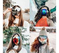 RASTKY Lunettes de Soleil de Protection UV400, Visière Intégrale, Lunettes à Visière pour une Utilisation Intérieure et Extérieure (Vrai vert)