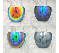 RASTKY Lunettes de Soleil de Protection UV400, Visière Intégrale, Lunettes à Visière pour une Utilisation Intérieure et Extérieure (Vrai bleu)